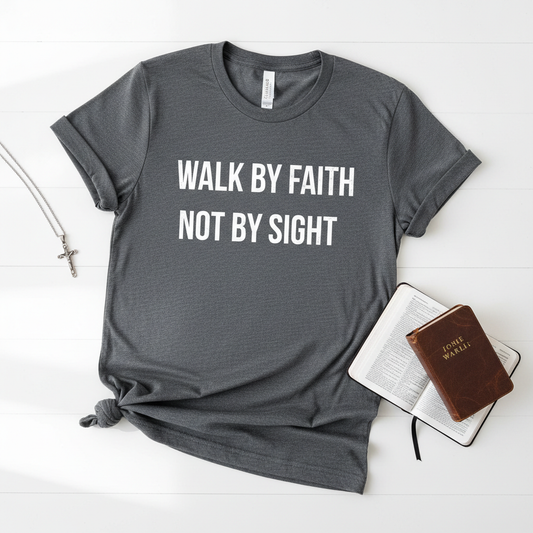 Walk By Faith Flat Lay Mockup